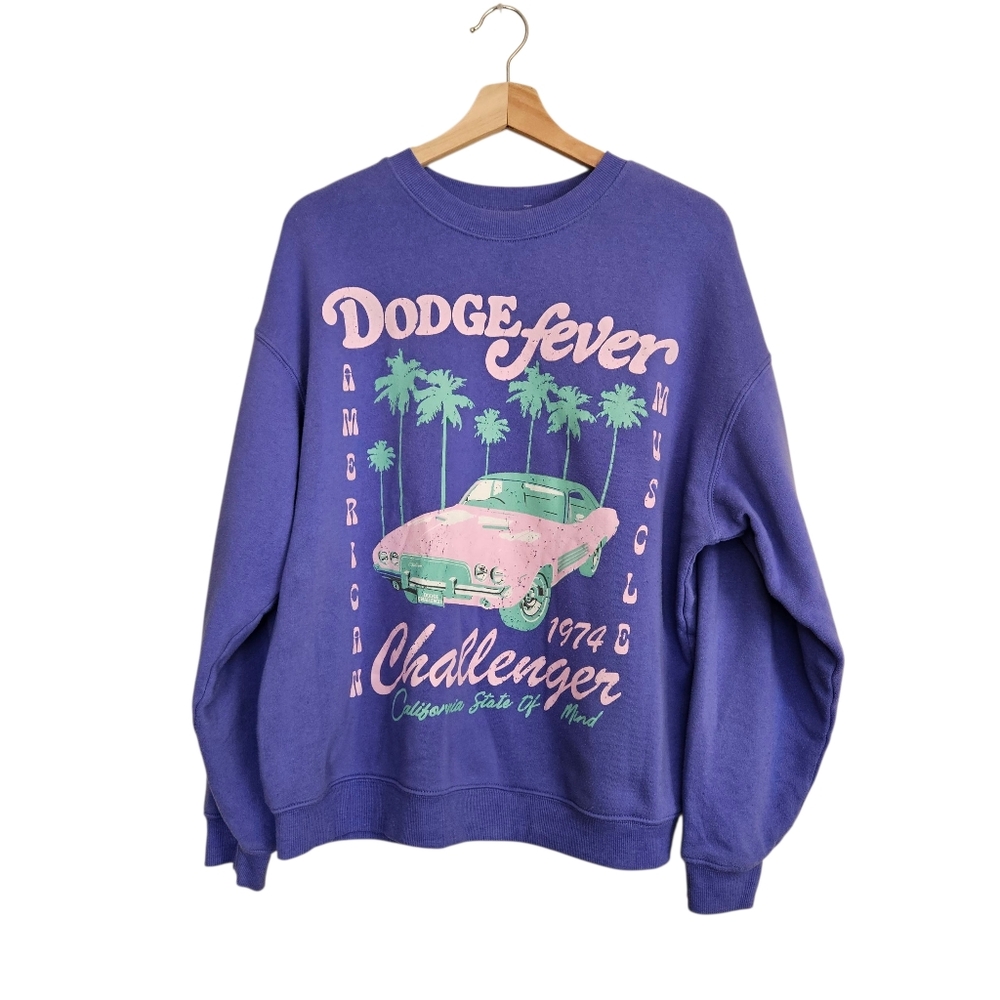 Greyson Threads Dodge Fever Sweatshirt Boho Anthro Dopamine Style